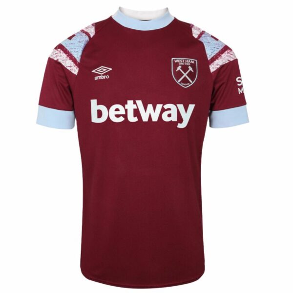 Buy West Ham United home jersey 2022-23 Online india - Customization