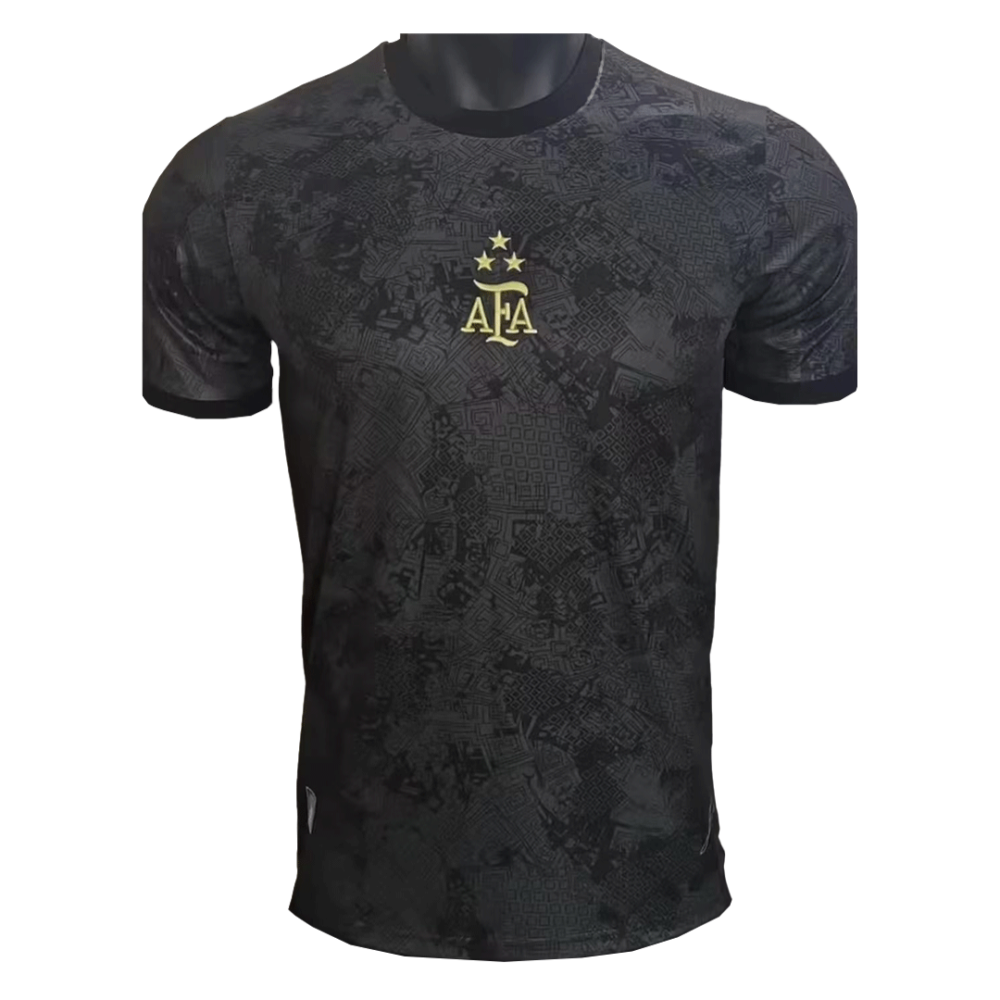 Argentina Black 3 Star World Cup jersey at Topfootball