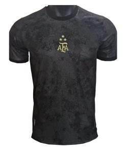 Argentina Black 3 Star World Cup jersey at Topfootball