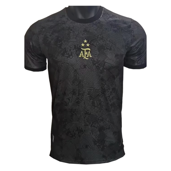 Argentina Black 3 Star World Cup jersey at Topfootball