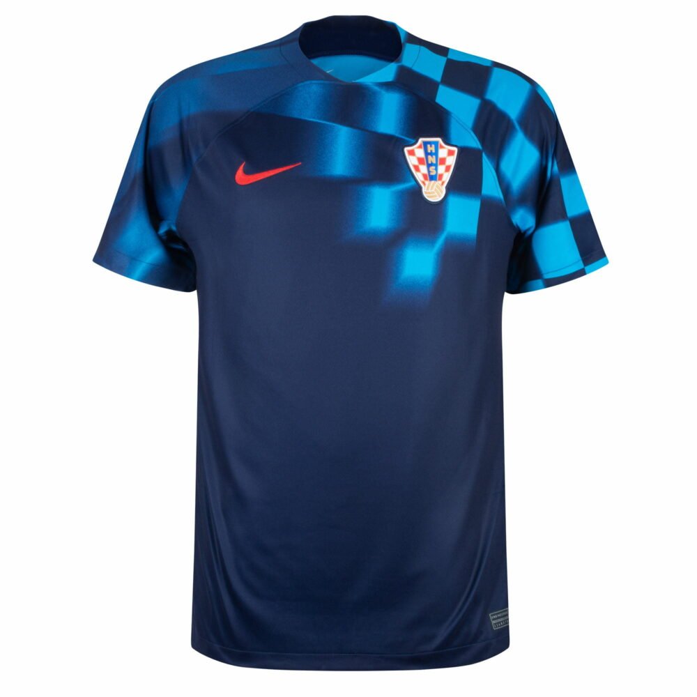 Croatia World Cup Away Jersey 2022 at Topfootball