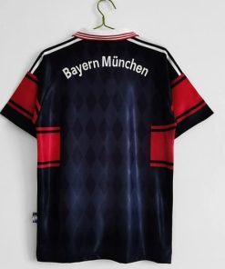 Alternative view of Buy Bayern Munich 1998-99 Retro Jersey online in India Customizable