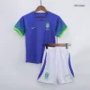 brazil away kids set