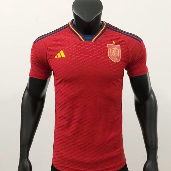 Buy Spain Home World Cup Jersey Player version 2022-23 Online india – Customization