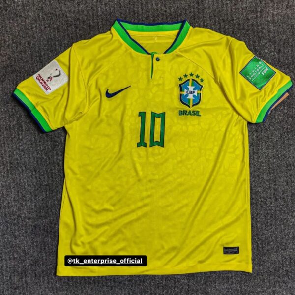 Buy Brazil Home World Cup jersey with NEYMAR at Topfootball