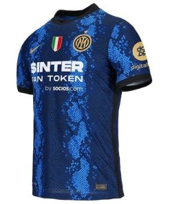 Buy Inter Milan Home Jersey 2021-22 (Sponsor Print) Online in India - Customizable 8 Inter Milan 21 Ns 1