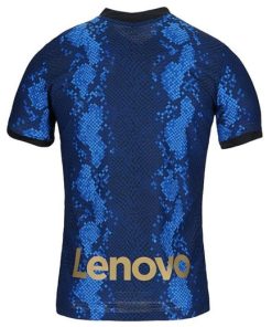 Buy Inter Milan Home Jersey 2021-22 (Sponsor Print) Online in India - Customizable 10 Inter Milan 21 Ns 3