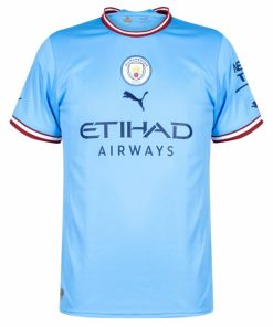 Buy Manchester City Home 2022-23 jersey Online India Customizable