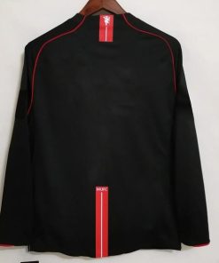 Alternative view of Manchester United Away 2008 Full Sleeves Customizable