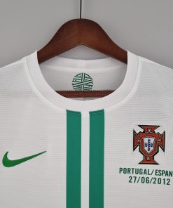 Alternative view of Portugal Away Jersey 2012 Retro Full sleeves Customizable