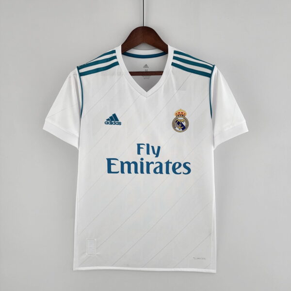 Real Madrid Home 2017-18 Retro Jersey