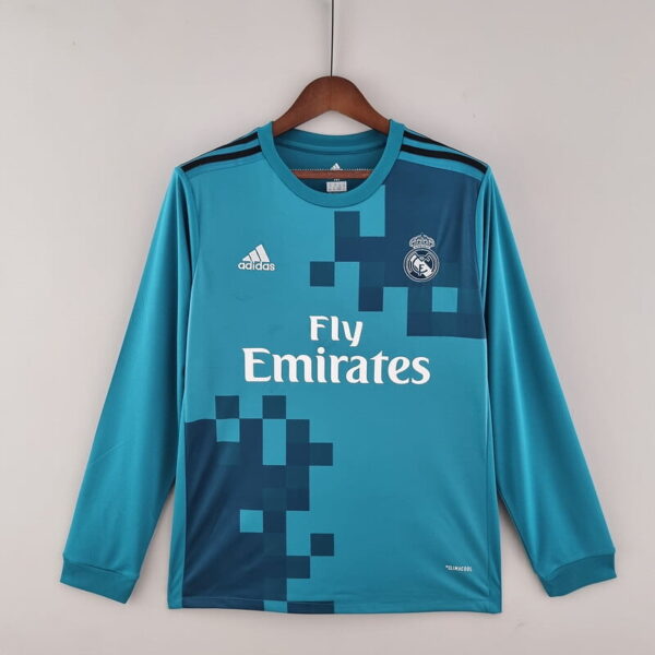 Real Madrid Third 2017-18 Retro football Jersey