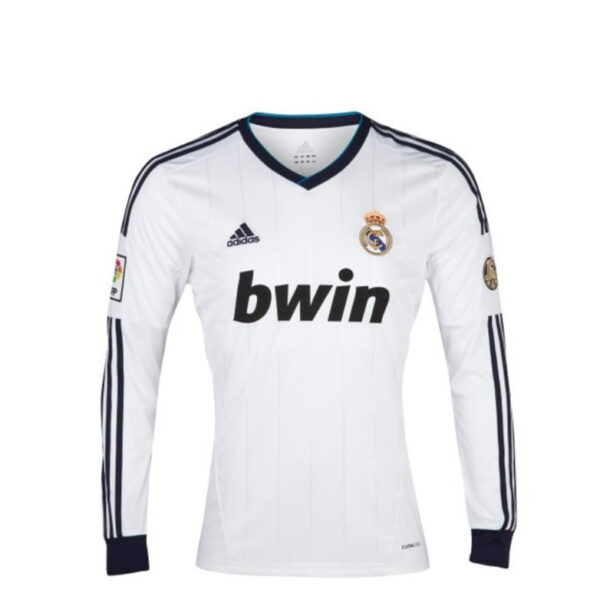 Buy Real Madrid 2012-13 Home Retro Full Sleeves Jersey kit