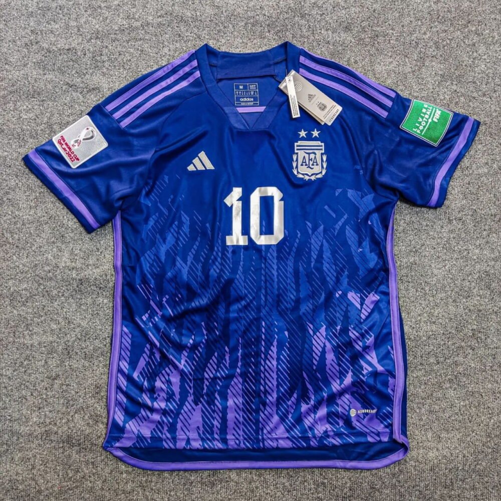 Buy Argentina away World Cup Jersey with badge