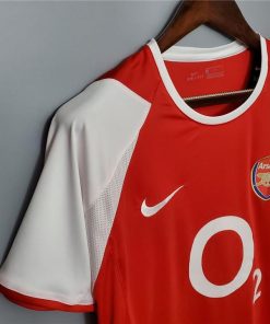 Arsenal Home 2002-03 Retro Football Jersey 13 buy arsenal home 2002 03 home retro online 3