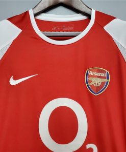 Arsenal Home 2002-03 Retro Football Jersey 12 buy arsenal home 2002 03 home retro online 4