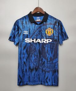 Manchester United 1992-93 Away Retro Football Jersey