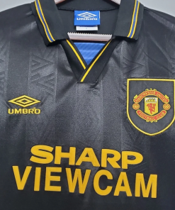 Alternative view of Buy Manchester United Away 1993-95 Retro Jersey Online India Customization