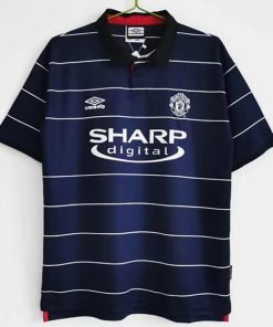 Buy Manchester United 1999-00 Away Jersey kit online in India