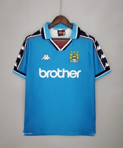 Buy Manchester City Home  1997-99 Retro Jersey