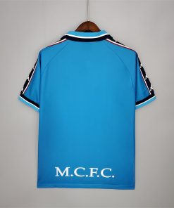 Alternative view of Buy Manchester City Home  1997-99 Retro Jersey