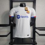 barcelona away player version jersey