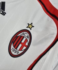 Alternative view of Ac Milan Away 2006-2007 Retro Jersey customizable