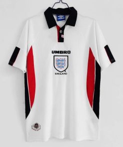 England Home 1998 Football Retro jersey