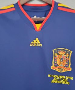 Spain away 2010 11 retro jersey 4