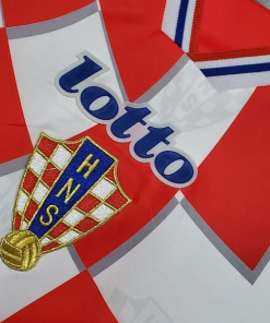 Croatia Home 1998 Retro football 5