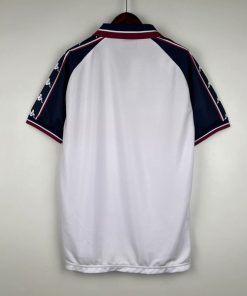 Alternative view of Buy Manchester City away 1997-98 Retro football jersey Customizable