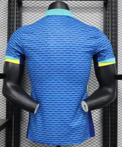 Alternative view of Buy Brazil Away 2024 Player version Euro jersey