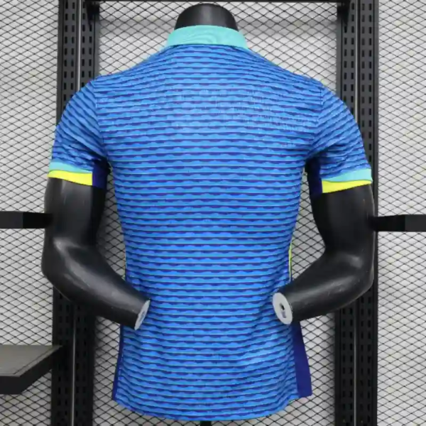 Alternative view of Buy Brazil Away 2024 Player version Euro jersey