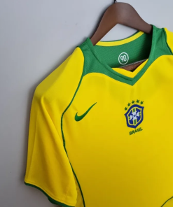 Brazil Home 2004 06 Retro jersey 1