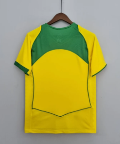 Brazil Home 2004 06 Retro jersey 2