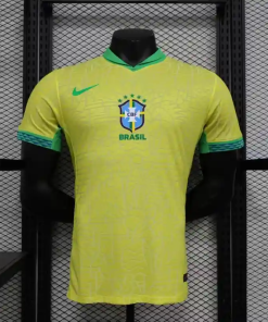 Buy Brazil home 2024 Player version Euro jersey at Topfootball
