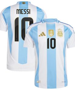 Argentina Home 2024 copa america messi Player version jersey 5