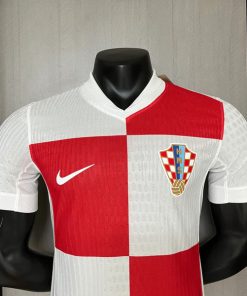 Croatia Home 2024 Euro player version jersey 5