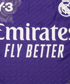 Real madrid Y3 purple jersey 2024 2