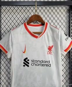 Liverpool Third 2024-25 Kids jersey set 15 Liverpool Away 2024 25 kids jersey 3