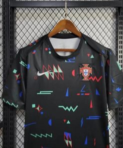 Portugal Pre match Small Geometric Patterns 2024 4