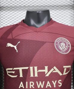 Manchester city Third 2024-25 player version Jersey 21 2425 Manchester City Soccer Jersey Second Away 1 1