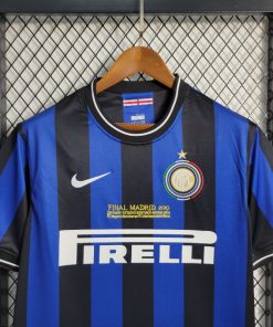 Inter Milan 2009-10 Retro jersey 17 Inter Milan 2009 10 Retro jersey 6