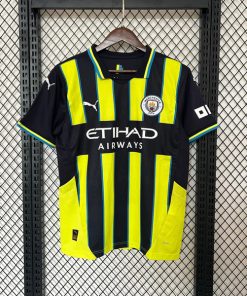 Manchester City Away 2024-25 jersey customizable
