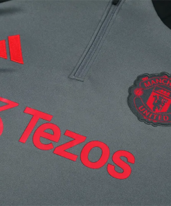 Manchester United Grey Training Suit 24 25 2