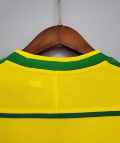 Retro 1998 Brazil Soccer Jersey Home 2