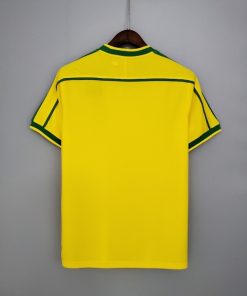Alternative view of Brazil Home 1998 Retro jersey