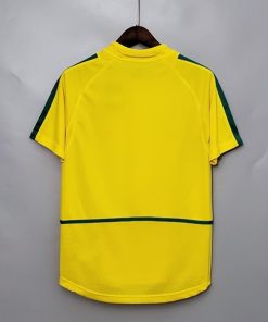 Alternative view of Brazil Home 2002 Retro jersey