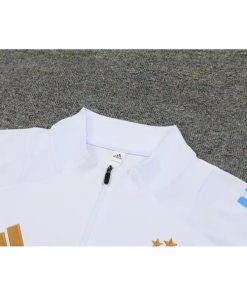 Argentina White Tracksuit 24-25 9 Argentina White training suit 2024 2