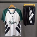 Liverpool away 1993 jersey with shorts